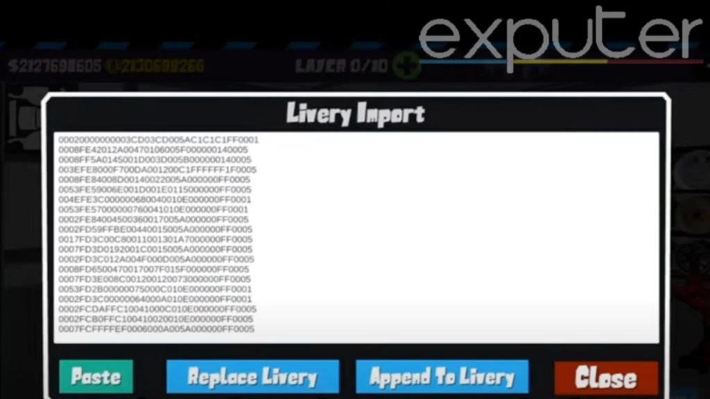 Unlock FR Legends Latest Livery Codes | Redeem Codes 2024 3 FR Legends Latest Livery Codes